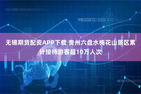 无锡期货配资APP下载 贵州六盘水梅花山景区累计接待游客超10万人次